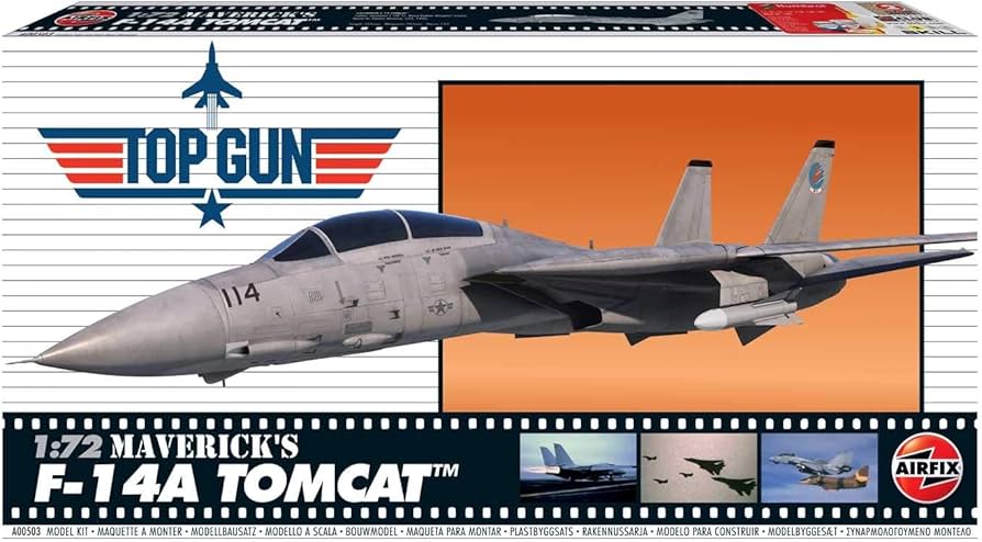 Amazon | エアフィックス 1/72 トップガン F-14A トムキャット