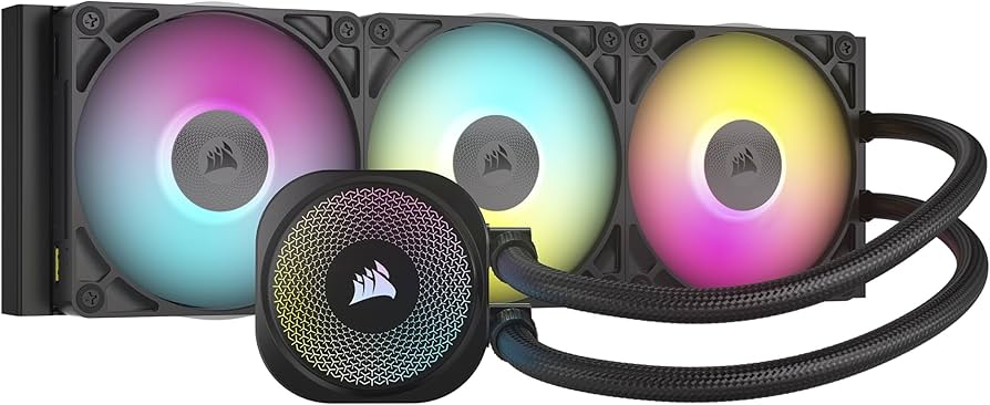 Corsair iCUE Link Titan 360 RX RGB Liquid CPU Cooler – 360mm AIO