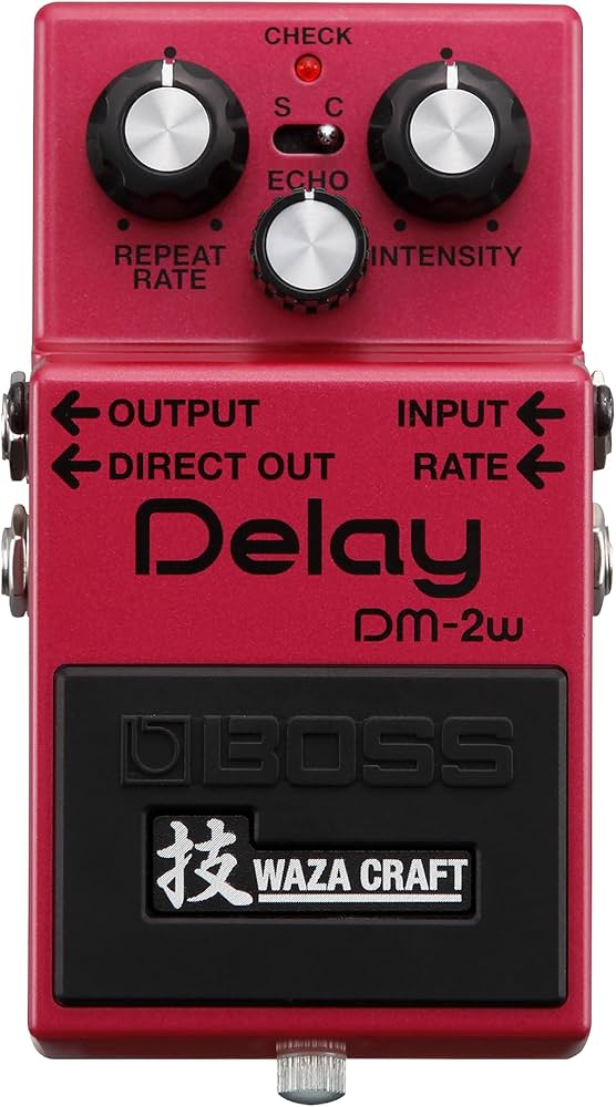 Pedal Boss Dm-2w Delay Waza Craft Analógico Custom Guitarra