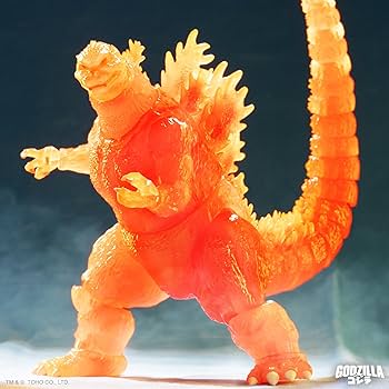 Amazon.com: Super7 ULTIMATES! Toho Blazing Godzilla (1200º Clear