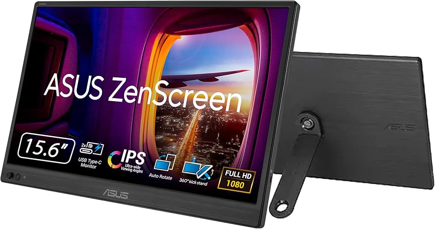 Amazon.com: ASUS ZenScreen 16” Portable USB Monitor (MB169CK
