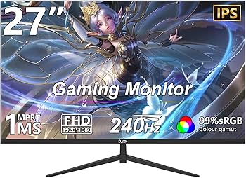 Amazon.com: DJiEX 27inch Gaming Computer Monitor IPS 240Hz FHD