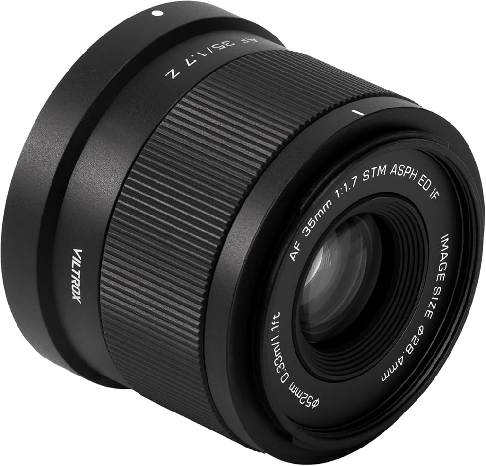 Amazon.co.jp: VILTROX AF 35mm F1.7 Z マウント レンズ 小型&軽量 APS