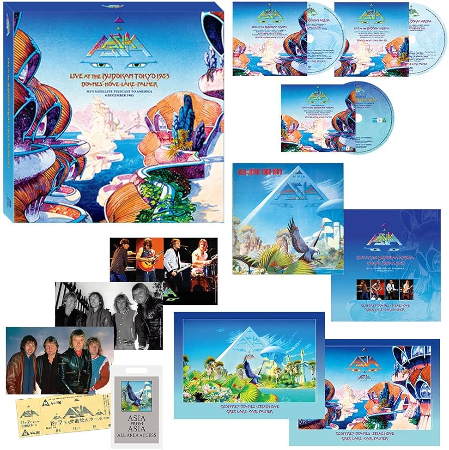 Amazon.co.jp: エイジア・イン・エイジア~ライヴ・アット・武道館 1983