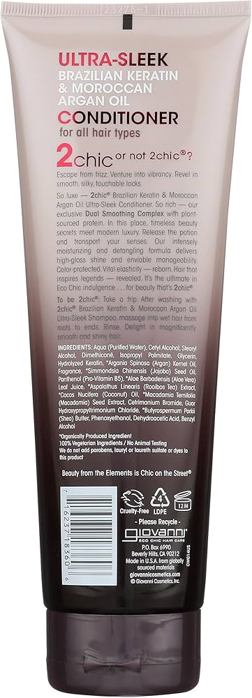 Amazon.com: GIOVANNI 2chic Ultra-Sleek Conditioner - Brazilian
