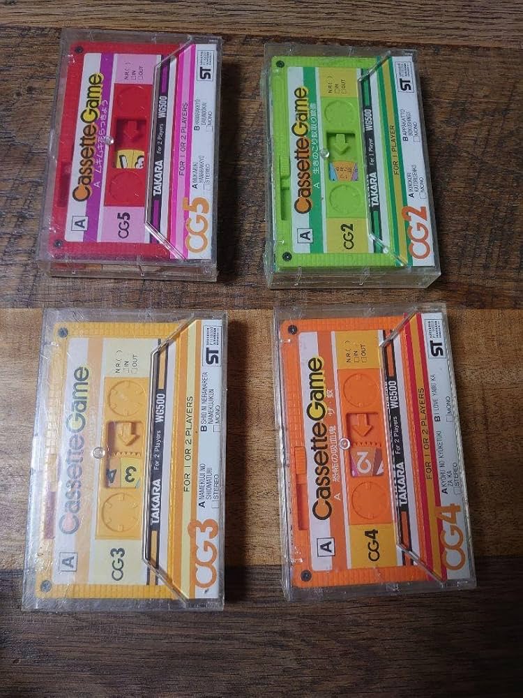 Amazon.co.jp: TAKARA カセットゲーム 4つまとめ売り : おもちゃ