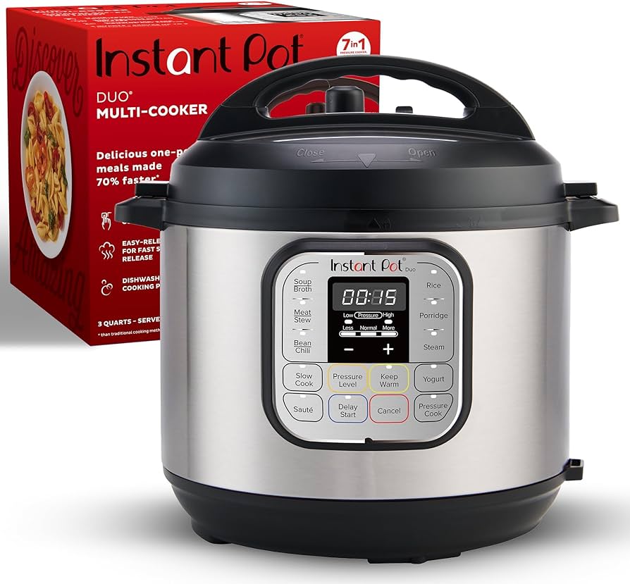 Amazon.com: Instant Pot Duo 7-in-1 Mini Electric Pressure Cooker