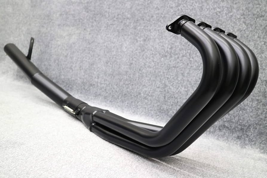 Amazon | バリオス250 用 マフラー(ショート管 アルミ 60π