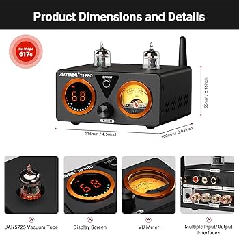 Amazon.com: AIYIMA T9 PRO 200W Bluetooth Amplifier HiFi Digital