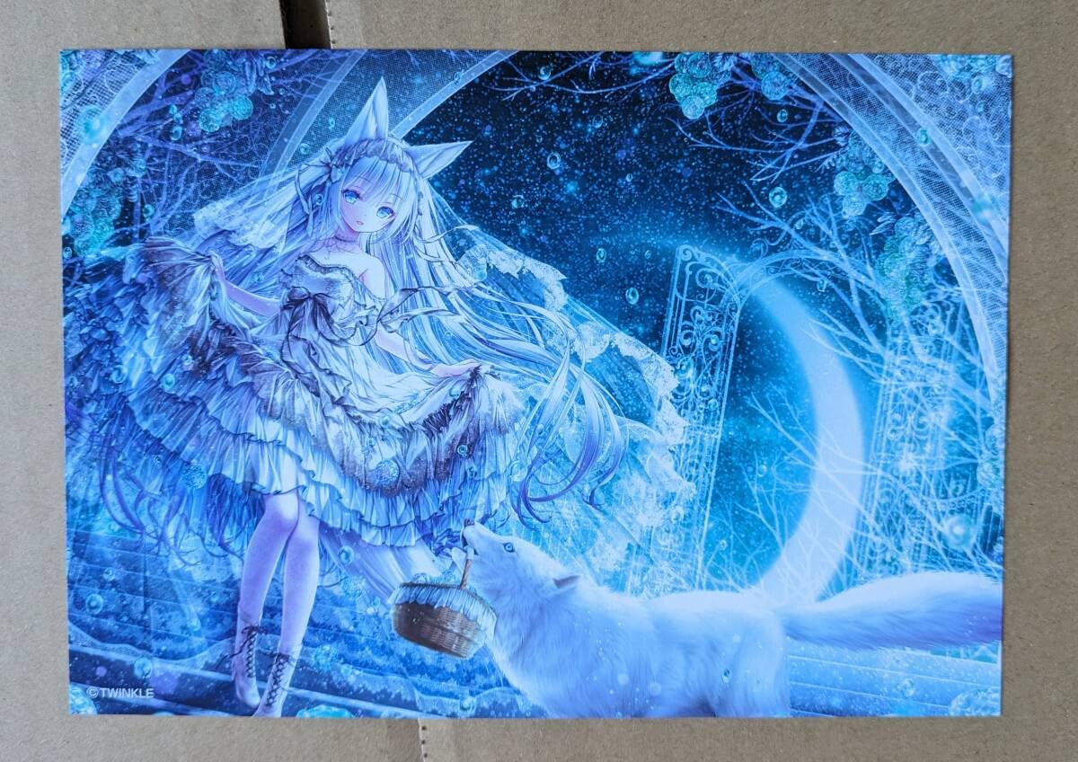 Amazon.co.jp: てぃんくる先生 版画購入者向け 版画展 A5サイズ