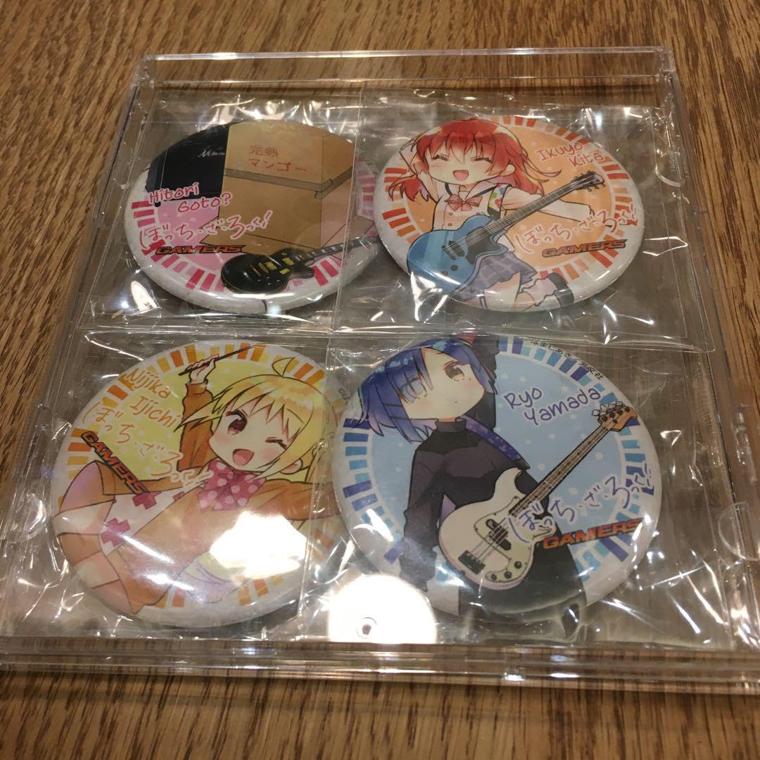 Amazon.co.jp: ぼっち・ざ・ろっく ゲーマーズ 特典 缶バッジ4個セット