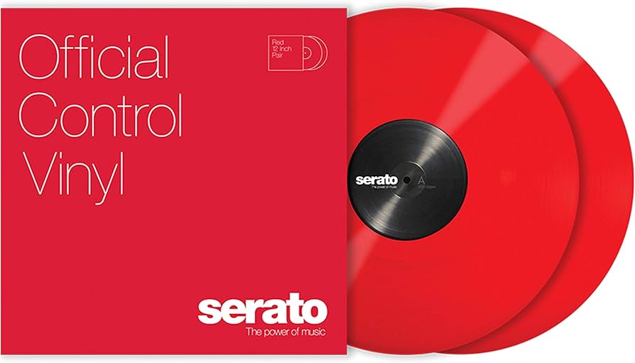 Amazon | Serato 12 Serato Control Vinyl [Red] 2枚組 コントロール