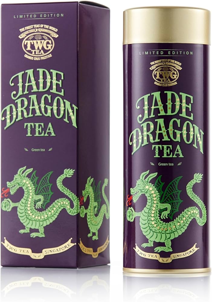 Amazon | TWG Tea ｜Jade Dragon Tea（オートクチュール缶, 茶葉100g
