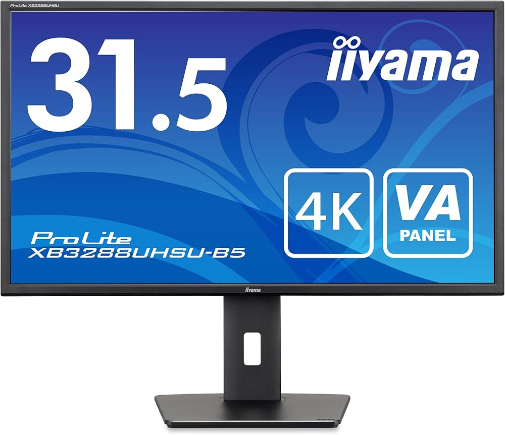 Amazon.co.jp: iiyama モニター ディスプレイ 31.5インチ 4K2K (3840