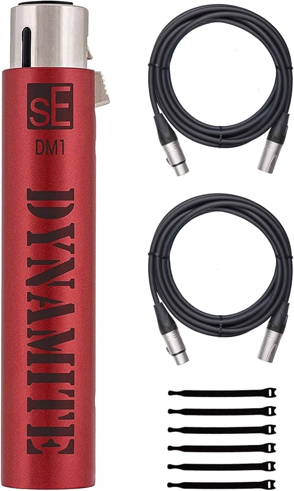 Amazon.com: sE Electronics DM1 Dynamite Active In-line Microphone