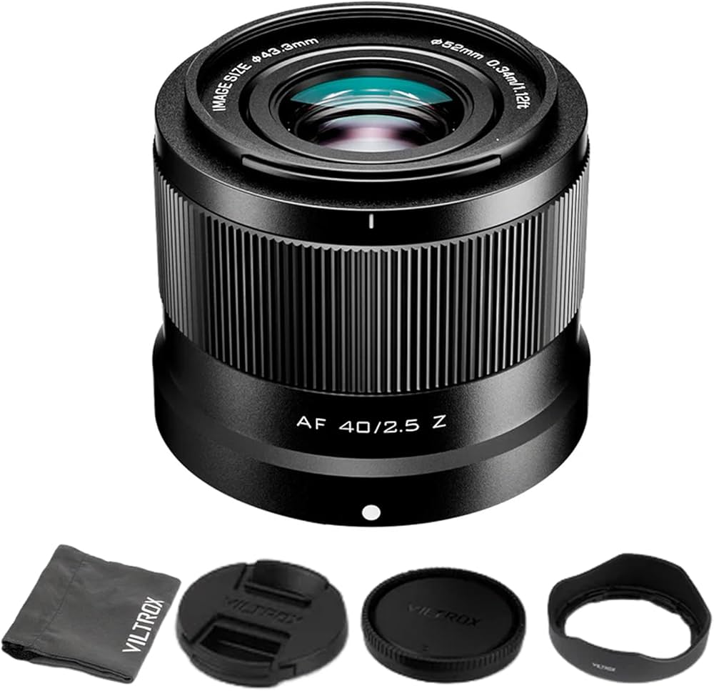 Amazon.co.jp: VILTROX AF 40mm F2.5レンズ フルサイズ カメラ レンズ