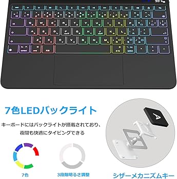 Amazon.co.jp: QERDAOYI マジックキーボード iPad Pro13インチ(M4/M5