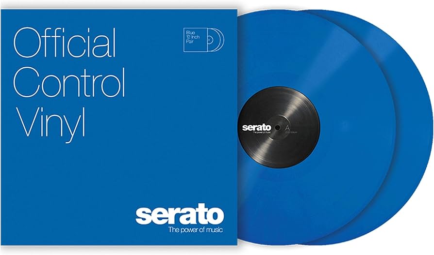 Amazon | Serato Control Vinyl Performance Series [ Blue] ブルー
