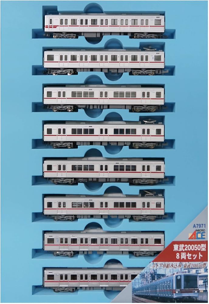 Amazon | マイクロエース Nゲージ 東武20050型 8両セット A7971 鉄道