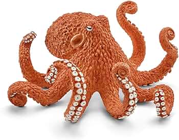 Amazon.co.jp: シュライヒ ワイルドライフ タコ フィギュア 14768