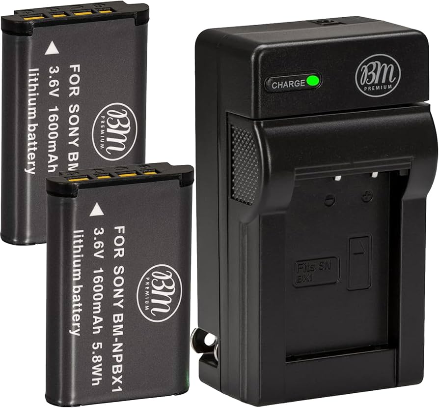 Amazon.com : BM Premium NP-BX1 Battery Kit Compatible with Sony