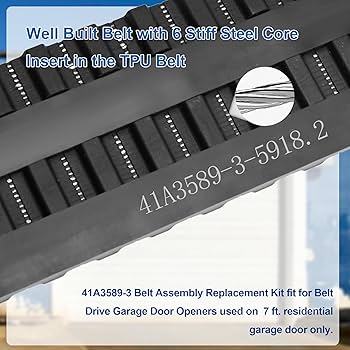 Garage Door Opener Belt 041A3589-3 41a3589-12(Length 233