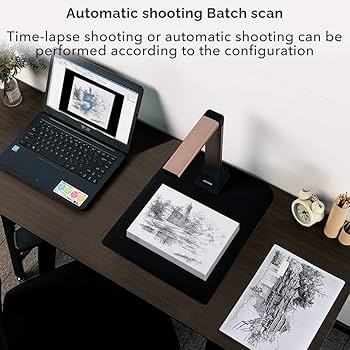 Amazon | iOCHOW スキャナードキュメントスキャナー 500万画素 非破壊