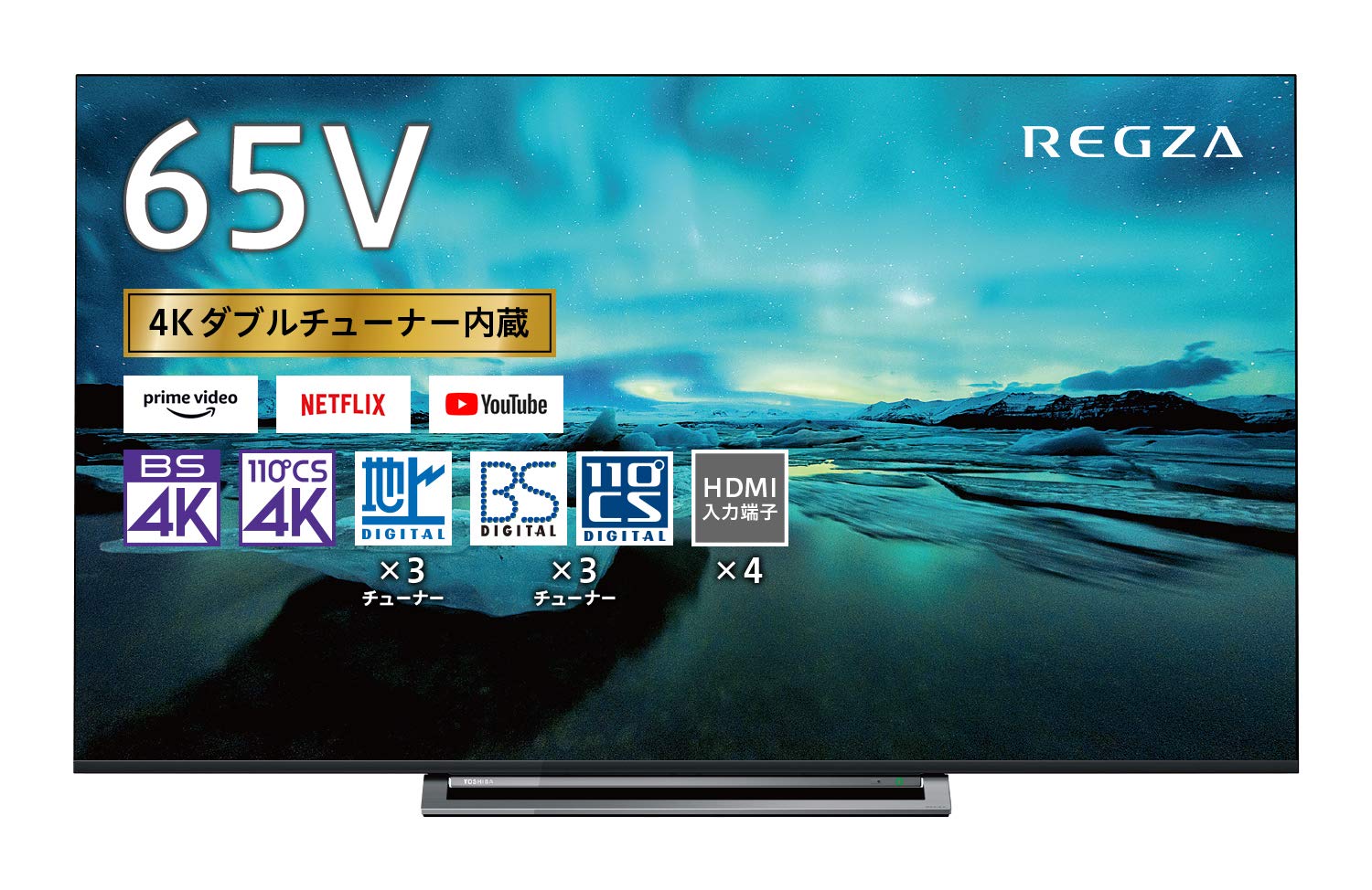 ジャンク品】東芝 REGZA 4K 液晶テレビ 49型 2018年 ジャンク品】東芝