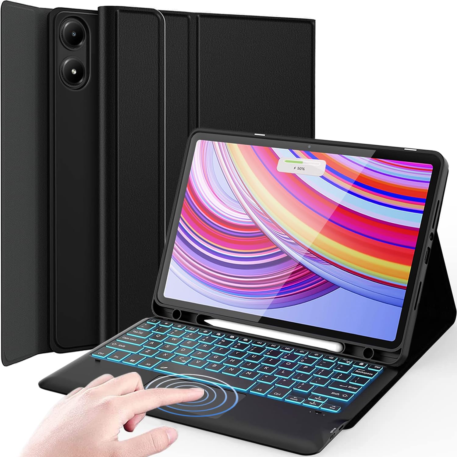 Amazon.com: Nanhent Touchpad Keyboard Case for Xiaomi Redmi Pad