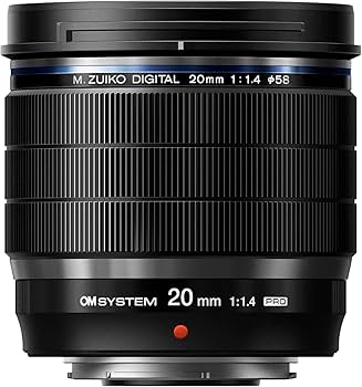 Amazon | OM SYSTEM M.ZUIKO DIGITAL ED 20mm F1.4 PRO ブラック