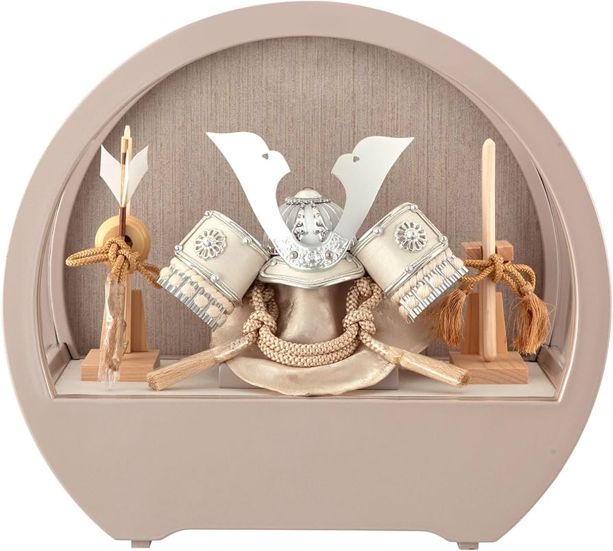 Amazon | 人形屋ホンポ 2026年製 五月人形 コンパクト 兜ケース飾り 兜