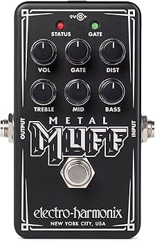 Amazon.com: Electro-Harmonix Nano Metal Muff, Black, NANO METAL