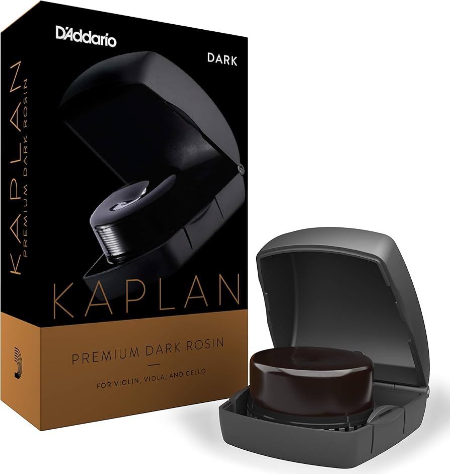 Amazon | D'Addario ダダリオ 松脂 Kaplan Premium Rosin with Case