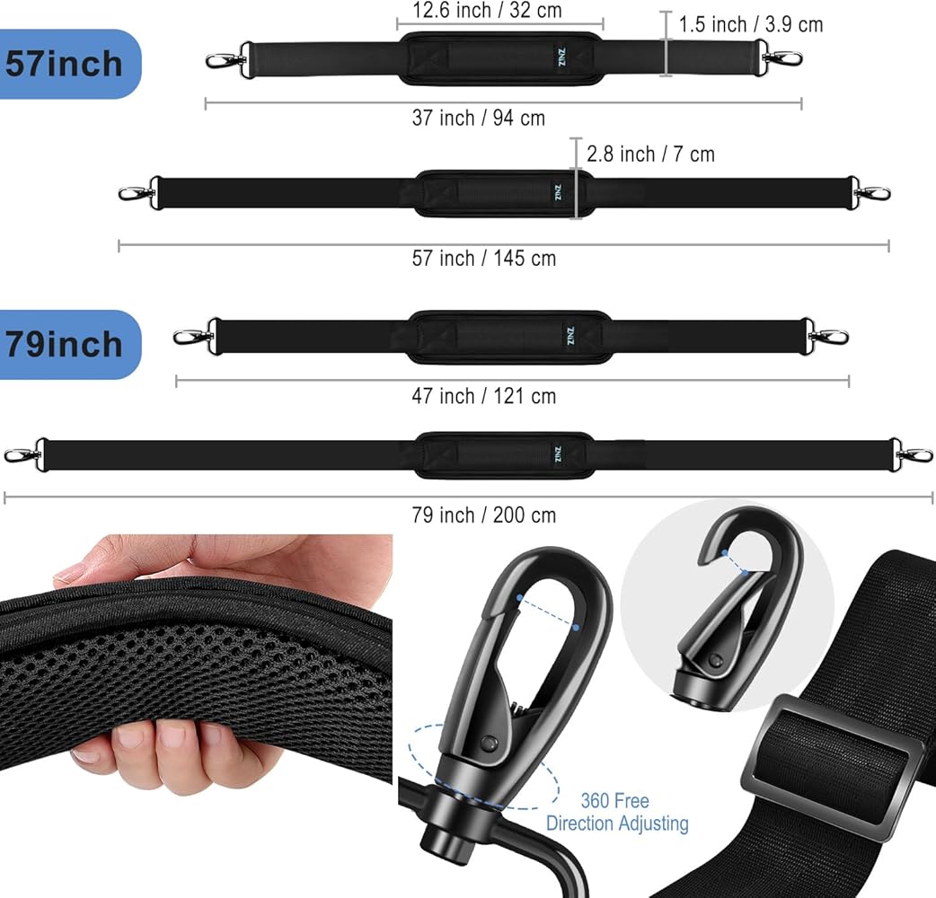 Amazon.com: ZINZ Shoulder Strap, 57