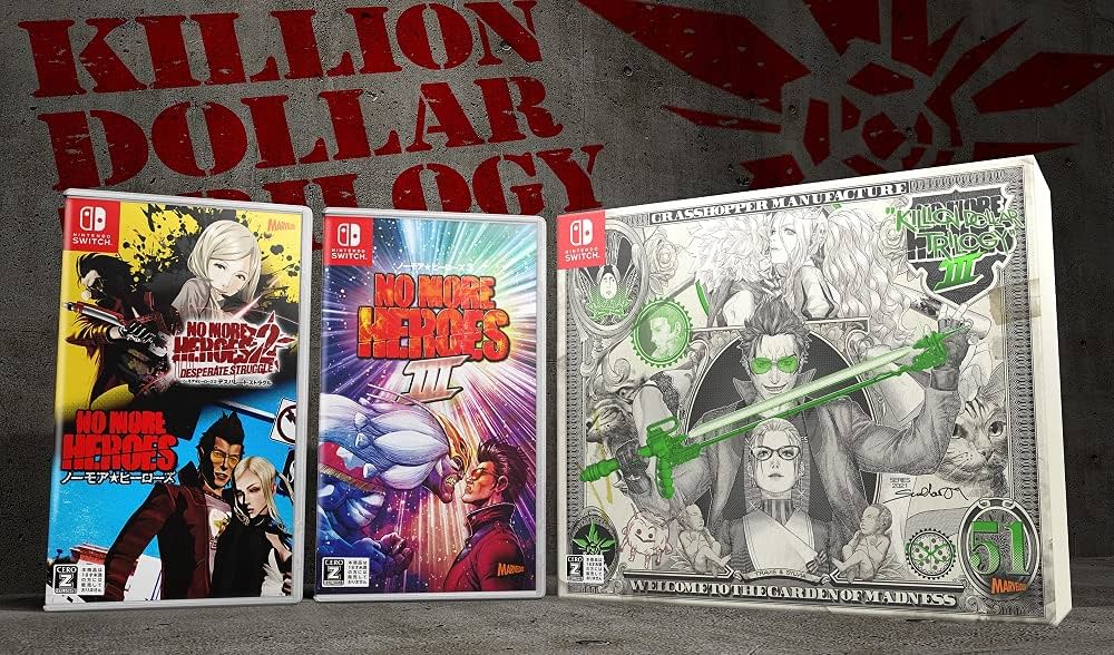 Amazon.co.jp: No More Heroes 3 KILLION DOLLAR TRILOGY -Switch : ゲーム