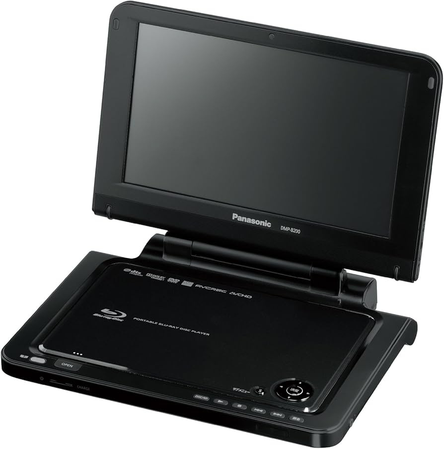 Amazon | パナソニック ポータブルブルーレイプレーヤー ブラック DMP