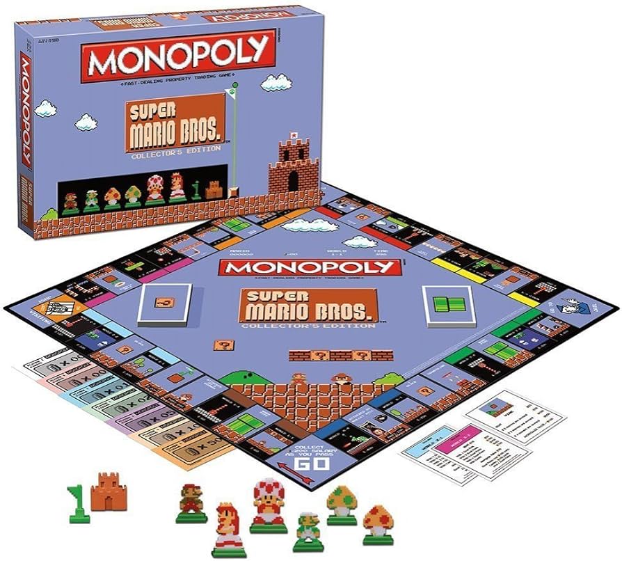 Amazon.co.jp: [USAopoly]USAopoly Monopoly: Super Mario Bros
