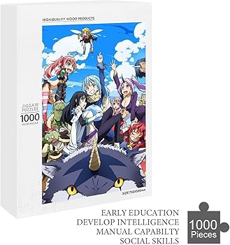 Amazon | 転スラ ジグソーパズル 500ピース 1000ピース木製パズル