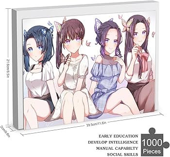 Amazon | 鬼滅の刃 ジグソーパズル 1000 PCS GMZR476-胡蝶 しのぶ、栗