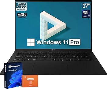 Amazon.com: LG Gram 17 Touchscreen Laptop, Intel Ultra 7 258V