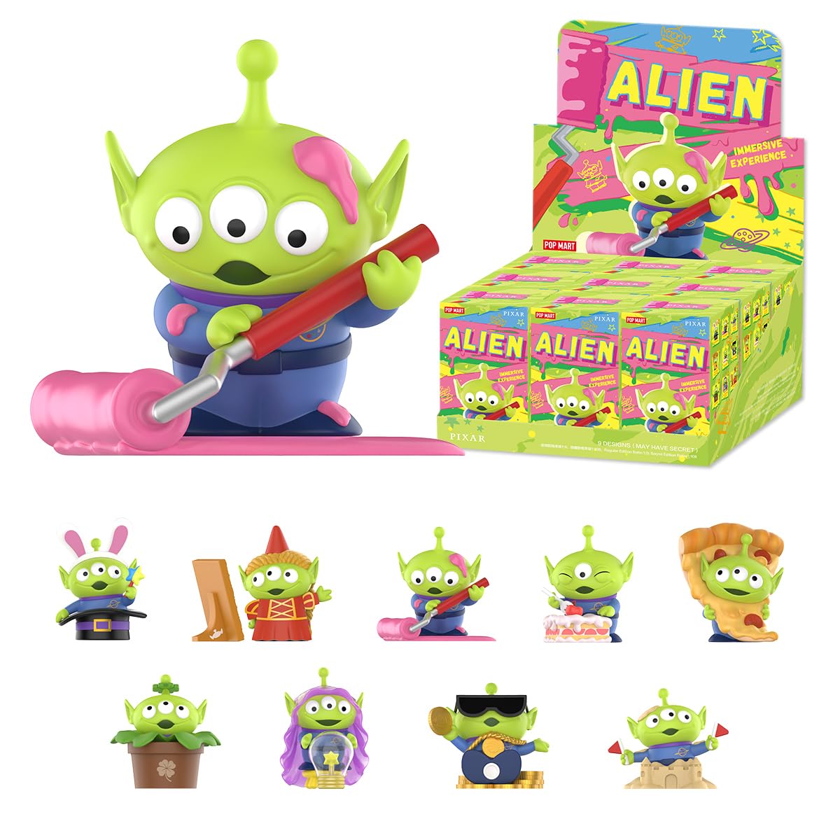 Amazon.co.jp: POP MART Disney/Pixar Alien-Immersive Experience