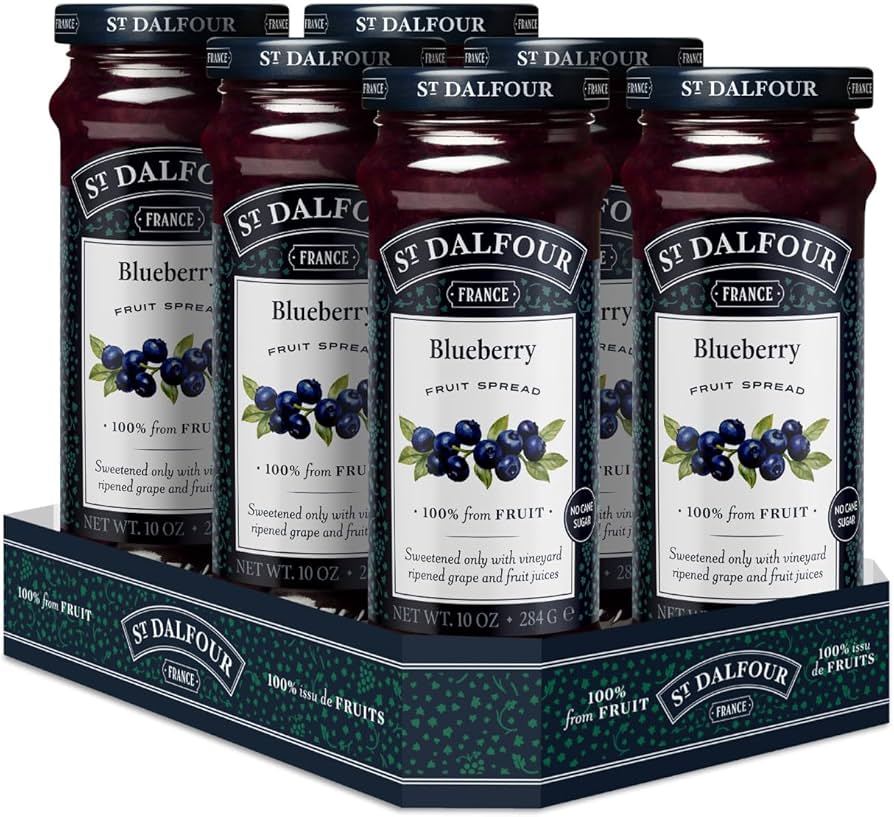 Amazon.com : St. Dalfour Blueberry Fruit Spread - 10oz - 100% from