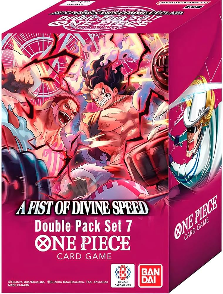 One Piece TCG A Fist of Divine Speed Double Pack Set Vol.7 (DP-07