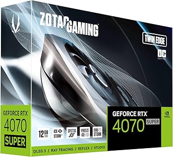 Amazon | ZOTAC ゲーミングGeForce RTX 4070 Super Twin Edge OC DLSS