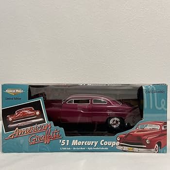 Amazon | 限定版 Ertl American Graffiti 1/18 Mercury Coupe 1951年