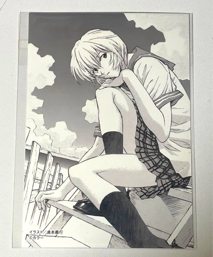 Amazon.co.jp: 貞本義行 新世紀 オンラインくじ 特典 綾波レイ : ホビー