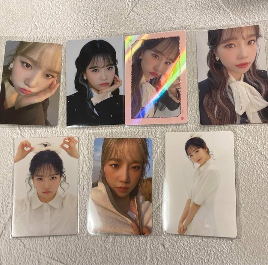 IZ*ONE ユリ 生写真&アルバム封入トレカ コンプリート セット IZ*ONE