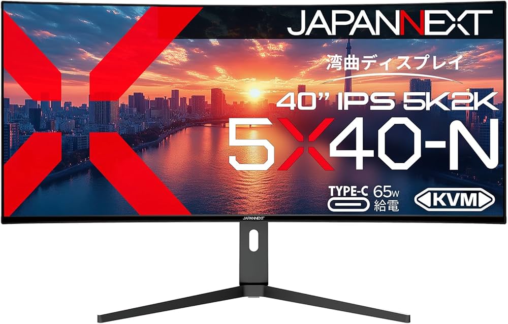 Amazon.co.jp: JAPANNEXT 40インチ IPSパネル搭載 5K2K(5120x2160