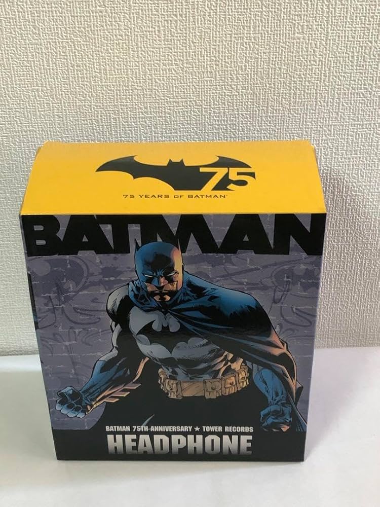 Amazon.co.jp: タワーレコード バットマン 75周年 ヘッドフォン : ホビー