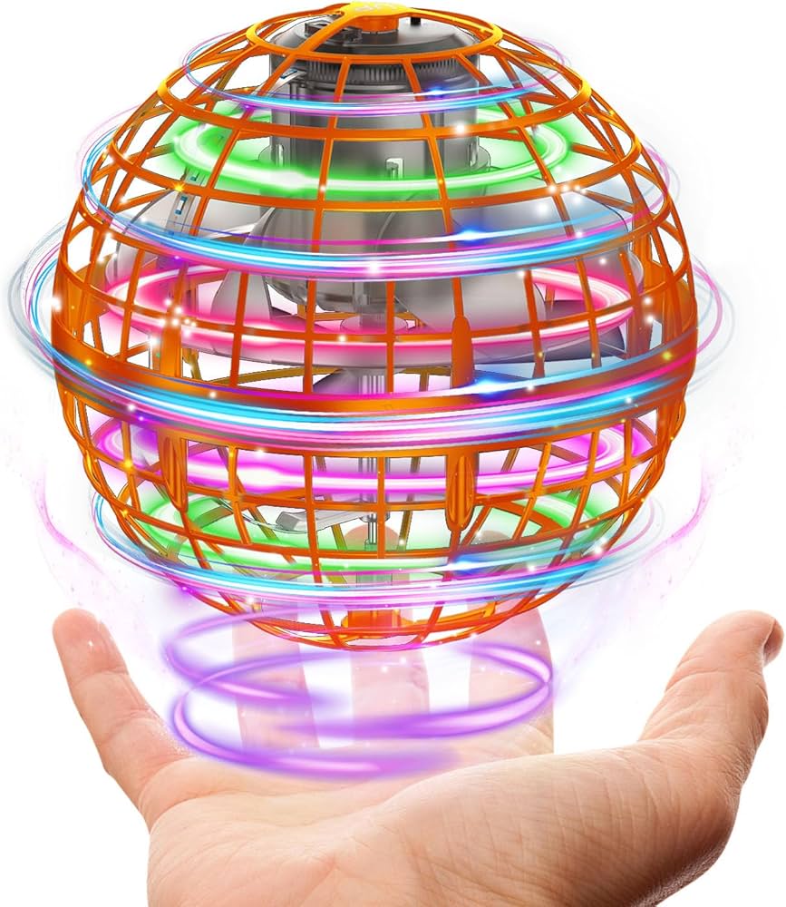 Amazon | XINHOME フライング ボール 正規品 おもちゃ 面白 光る UFO